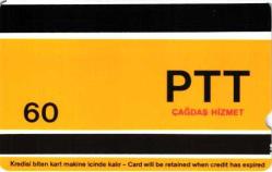 PTT 1992 BODRUM 60 KONTÖR TELEFON KARTI