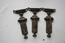 2  ADET  TAKIM   VİNTAGE PRİNÇ PERDE ASKILIK (İ12 KASA -- X1