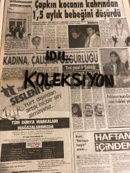 HAFTANIN SESİ GAZETESİ - DOĞUM GÜNÜ HEDİYESİ (TURKİSH - NEWSPAPER) -  7 ARALIK 1990 - SAYI : 49 - TAM TAKIM 12 SAYFADIR-Nil Burak-Şamil Tokgöz-Lokman Kondakçı-Arzu Tok-Cemre Yaz-Gülşen Ahıska-Fatma Girik-Hülya Koçyiğit-Rıdvan-Filiz Liman-Zeynep Everi-Kamil Öztürk-Kenan Çınar-Bahar Öztan-Harika Avcı-Hülya Avşar-Meltem Doğanay-Nazlı Deniz Kuruoğlu-Selçuk Aslan-Esra Sümer-Şemsi İnkaya-Tuğçe Gizem-Tunca Arman-Ayten Gökçer-Safa Önal-Tarık Akan-Türkan Şoray-Yıldız Arhan-Ümit Besen-Hakan Ural-Sibel Can-Buket Aşer-Aydemir Akbaş-Muazzez Abacı-Yaşar Kekeva-Roberta Flack-Mazhar Alanson-Fuat Güner-Özkan Uğur-Gani Müjde-Reyman Eray-Nilhan Aras-Genco Erkal-Aydın Tolan-Enis Fosforoğlu-Şerif Erol-Haluk Bilginer-Meral Oğuz-Zuhal Olcay-Kenan Kalav-Müserref Akay-Cengiz Kurtuloğlu-Nuri Alço-Ferdi Tayfur-İdris Akbay-Necla Nazır-Haluk Kurdoğlu-Semra Kurdoğlu-Nil Burak-Şamil Tokgöz-Lokman Kondakçı-Arzu Tok
