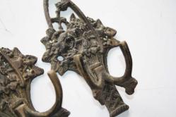 2  ADET  TAKIM   VİNTAGE PRİNÇ PERDE ASKILIK (İ12 KASA -- X4