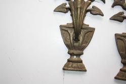 2 ADET TAKIM VİNTAGE PRİNÇ PERDE ASKILIK (İ12 KASA -- X6