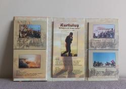 KURTULUŞ BİR BAĞIMSIZLIK DESTANI BELGESELİ 6'SET. KONDİSYON YÜKSEK KOLEKSİYONLUK NADİR