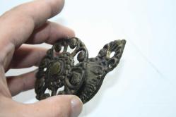 VİNTAGE PRİNÇ PERDE ASKILIK (İ12 KASA -- X7