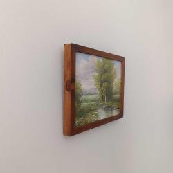 C. Freeman İmzalı Antika Yağlı Boya Tablo