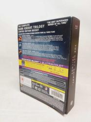 THE COMPLETE DARK KNIGHT TRIOLOGY LIMITED EDITION BOXSET BLU-RAY - BATMAN BEGINS - THE DARK KIGHT - RISES - 5 DISC + UV