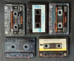KARTONETSİZ KLASİK MÜZİK KASET LOTU * LOT 290 * PAVAROTTI-CARRERAS-DOMINGO * CHOPIN * PLACIDO DOMINGO * DVORAK * ROGG PLAYS BACH * KASET