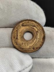 1948 Yılı Gümüş 1 Lira Çil