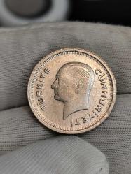 1935 Yılı Gümüş 25 Kuruş Çil