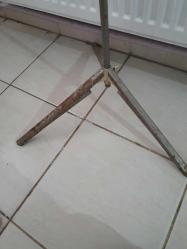 Eski antika kuaför saç kurutma düzeneği