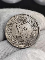 Sultan Reşat 1327/4 Nikel 20 Para