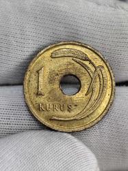 1951 Yılı 1 Kuruş Çil