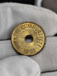 1951 Yılı 1 Kuruş Çil