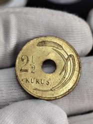 1948 Yılı 2.5 Kuruş Çil