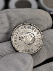 1947 Yılı Gümüş 50 Kuruş
