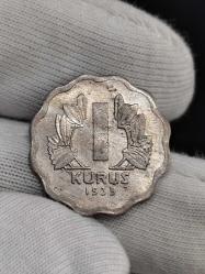 1939 Yılı 1 Kuruş Çil