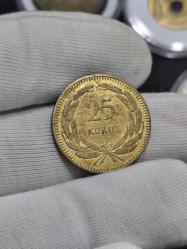 1948 Yılı 25 Kuruş Çil