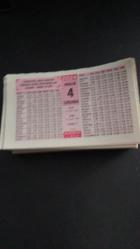 4 Aralık 2024 Hakikat orijinal takvim yaprağı doğum günü - özel gün hediyesi