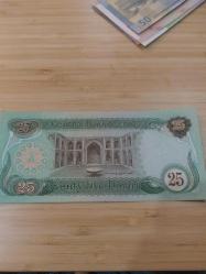 25 Irak Dinarı çok çil durumda