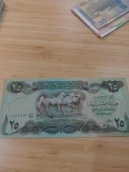 25 Irak Dinarı çok çil durumda