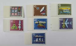 1965 Almanya  Uluslararası Trafik Fuarı Tam Seri , MNH