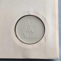 ALMANYA 1989 Meissen Hatıra Madalyonlu - Nesli Tükenmekte Olan Hayvanlar - Kaya Kartalı Temalı İlk Gün Zarfı