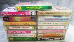 İBRAHİM TATLISES MiNi KASET KOLEKSİYONU.....15 Adet ÇANTALI