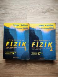 FEN VE MÜHENDİSLİK İÇİN FİZİK 1 + FİZİK 2 ( 2 KİTAP )