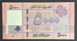 Lübnan 500 Livre Çil KAĞIT PARA