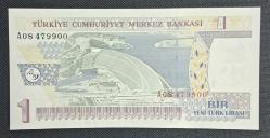 8 Emisyon 1 YTL A08 ÇİL KAĞIT PARA