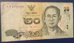 TAYLAND 20 BAHT ÇOK TEMİZ PARA.