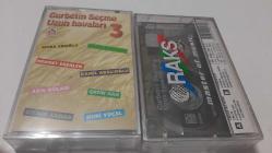 GURBETİN SEÇME UZUN HAVALARI 3  KARIŞIK  CAM BASKI KASET JELATİNLİ