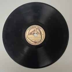 Üstad Münir Nurettin Bir Tatlı Huzur Almaya Kalamış (gazelli) - Esiri Zülfünün Taş Plak (Orjinal Dönem Baskı) Koruma kabında / Plak 6-7