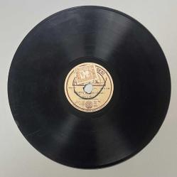 Üstad Münir Nurettin Bir Tatlı Huzur Almaya Kalamış (gazelli) - Esiri Zülfünün Taş Plak (Orjinal Dönem Baskı) Koruma kabında / Plak 6-7