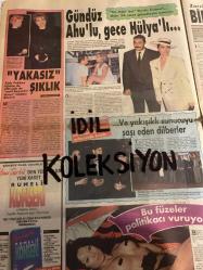 HAFTANIN SESİ GAZETESİ - DOĞUM GÜNÜ HEDİYESİ (TURKİSH - NEWSPAPER) -  25 OCAK 1991 - SAYI : 4 - TAM TAKIM 12 SAYFADIR -Zuhal Olcay-Hülya Avşar-Semra Özal-Seren Serengil-Seda Sayan-Hülya Süer-Nuray Hafiftaş-Tuğba Başer-Tevfik Başer-Dilek Ayazoğlu-Gönül Yazar-Neslihan Yargıcı-Serdar Candar-Sabahattin Ali-Yusuf Kurçenli-Türkan Şoray-İbrahim Tatlıses-Jülide Ateş-Alper Kırhan Toker-Azmi Özer-Jale Demirel-Cüneyt Alper-Aida Pekkan-Kadir İnanır-Ahu Tuğba-Canan Yaka-Kenan Çınar-Korhan Abay-Meltem Doğanay-Sibel Can-Yurdasen Karahasan-Ergün Gürsoy-Ünal Fıstıkçı-Sertip Gücün-Zerrin Özer-Nükhet Duru-Dinkar Masis-Nil Burak-Müşfik Kenter-Tarık Akan-Aytaç Arman-Gülşen Bubikoğlu-Nur Sürer-İlyas Salman-Aydan Şener-Kandemir Konduk-Işık Yenersu-Kayahan-Demet-Özdemir Erdoğan-Ali Koçatepe-Engin Ayça-Yılmaz Güney-Gülriz Sururi-Zihni Göktay-Enis Fosforoğlu-Suna Keskin-Nigar S. Keskin-Hilal Çelenk-Ayla Güven-Ali İhsan Badem-Agah Özgüç-Sadri Alışık-Tuğba Başar-Meral Orhansay-Sevtap Taş
