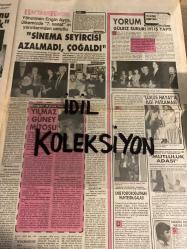 HAFTANIN SESİ GAZETESİ - DOĞUM GÜNÜ HEDİYESİ (TURKİSH - NEWSPAPER) -  25 OCAK 1991 - SAYI : 4 - TAM TAKIM 12 SAYFADIR -Zuhal Olcay-Hülya Avşar-Semra Özal-Seren Serengil-Seda Sayan-Hülya Süer-Nuray Hafiftaş-Tuğba Başer-Tevfik Başer-Dilek Ayazoğlu-Gönül Yazar-Neslihan Yargıcı-Serdar Candar-Sabahattin Ali-Yusuf Kurçenli-Türkan Şoray-İbrahim Tatlıses-Jülide Ateş-Alper Kırhan Toker-Azmi Özer-Jale Demirel-Cüneyt Alper-Aida Pekkan-Kadir İnanır-Ahu Tuğba-Canan Yaka-Kenan Çınar-Korhan Abay-Meltem Doğanay-Sibel Can-Yurdasen Karahasan-Ergün Gürsoy-Ünal Fıstıkçı-Sertip Gücün-Zerrin Özer-Nükhet Duru-Dinkar Masis-Nil Burak-Müşfik Kenter-Tarık Akan-Aytaç Arman-Gülşen Bubikoğlu-Nur Sürer-İlyas Salman-Aydan Şener-Kandemir Konduk-Işık Yenersu-Kayahan-Demet-Özdemir Erdoğan-Ali Koçatepe-Engin Ayça-Yılmaz Güney-Gülriz Sururi-Zihni Göktay-Enis Fosforoğlu-Suna Keskin-Nigar S. Keskin-Hilal Çelenk-Ayla Güven-Ali İhsan Badem-Agah Özgüç-Sadri Alışık-Tuğba Başar-Meral Orhansay-Sevtap Taş