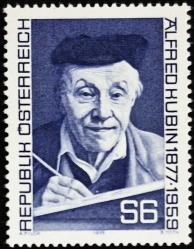 +++ AVUSTURYA GRAFİK SANATÇISI ve İLLÜSTRATÖR ALFRED KUBIN DOĞUM 100.YIL      1979    - DAMGASIZ