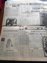 Dünya Gazetesi - Turkish Newspaper - 21 Aralık 1977 - Adalet Partisi milletvekili Enver Akova ile Ahmet Karaaslan da istifa etti - aramalara rağmen silahlar bitmiyor haber fotoğraf Savaş Ay - Vehbi Koç toplu sözleşme ekonomiyi çökertecek dedi - Şeyh Yamani garanti verdi petrole zam gelmeyecek - Mevlana'ya nasılsan öyle gel yazan Kenan Deniz - Türk Ticaret Bankası Cevizli şubesi soyuldu - Hümeyra'nın defilesi Fotoğrafı - Filiz Akın ve Semiramis Pekkan da defiledeydi - birikim solda ama yazan Attila İlhan - sinema programı - Aleviler ve Bektaşiler yazan Murat Sertoğlu - iktidar mı hükümet mi yazan Tarık Dursun K. - denizler evliyası Turgut reis yazan Murat Sertoğlu - Şükür kavuşturana ve Fenerbahçe Boluspor önünde fotoğraf - 2. Ligde borcu olmayan tek kulüp Rizespor Fotoğrafı - Cemil Turan'a altın madalya verilecek - antrenör Turgut Kafkas Mersin için düşme söz konusu olamaz dedi - Yılın sporcusu anket fişi - İstanbul Sanayi Odası Başkanı Nurullah Gezgin'in açıklaması - Ertuğrul Soysal