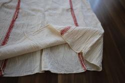 EL TEZGAHINDA DOKUNMUŞ BEYAZ BÜRÜMCÜK