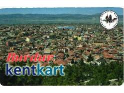 2K = ULAŞIM  KARTI ( BURDUR ) KENT KART ( 2. EL * TEMİZ ve NADİR )