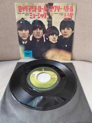THE BEATLES  –   Rock And Roll Music / Every Little Thing  - 1965 Japonya Basım 45lik Plak (Apple)