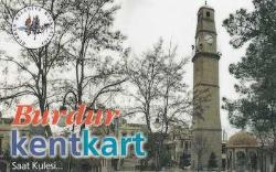 1K = ULAŞIM  KARTI ( BURDUR ) KENT KART ( 2. EL * TEMİZ ve NADİR )