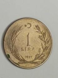 1957 Türkiye Cumhuriyeti 1 Lira