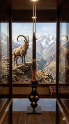 YABAN KEÇİSİ AYAĞINDAN KIRBAÇ