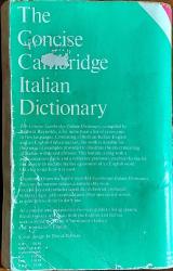 Sözlük - The Concise Cambridge Italian Dictionary (İngilizce - İtalyanca, İtalyanca - İngilizce)