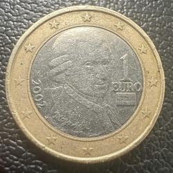 Avusturya 1 Euro 2002