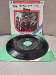 BEATLES - Yellow Submarine / Elenor Rigby - 1970 Japonya Basım Nadir 45lik Plak (Odeon)