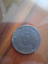1935 Nadir 5 kuruş