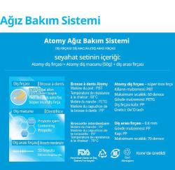 ATOMY, GÜNLÜK KULLANIM, SEYAHAT AĞIZ BAKIM SETİ. YENİ ÜRÜNDÜR.