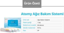 ATOMY, GÜNLÜK KULLANIM, SEYAHAT AĞIZ BAKIM SETİ. YENİ ÜRÜNDÜR.