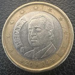 İspanya 1 Euro 2004